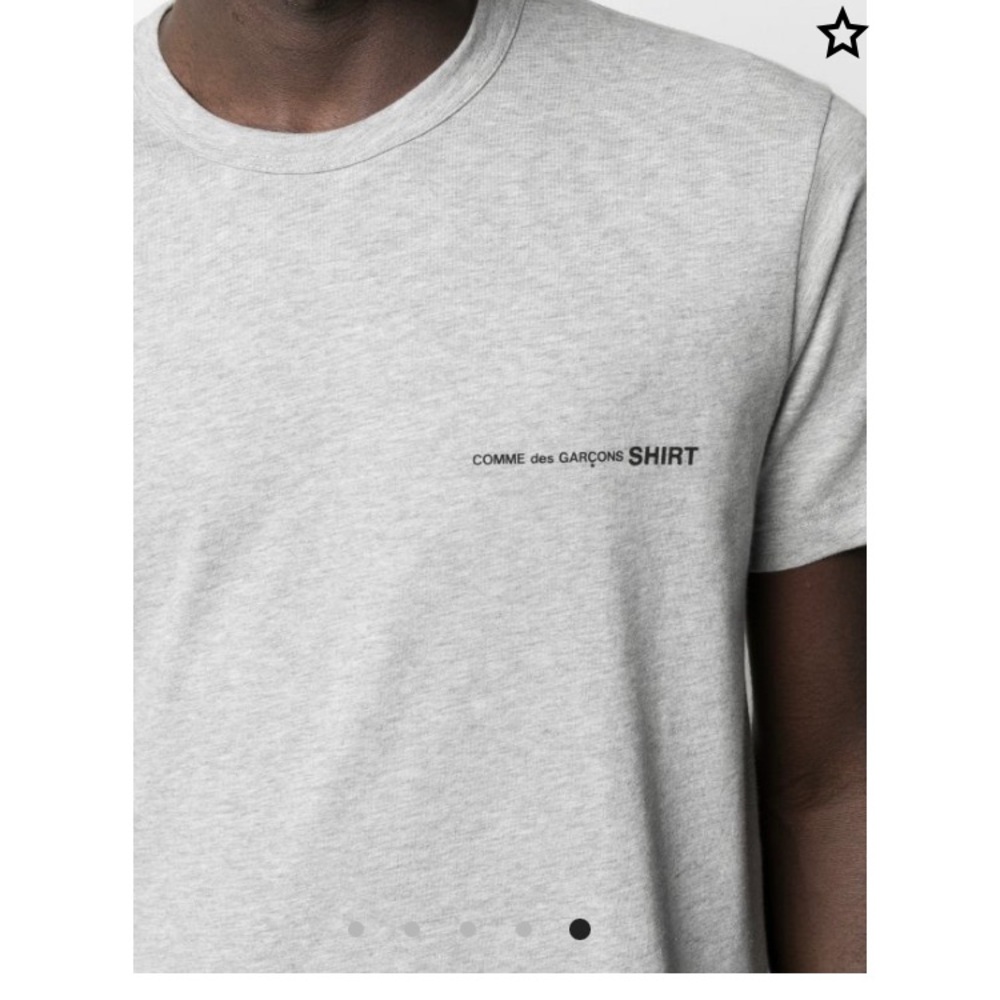 Commes Des Garçon SHIRT (unisex) - iconic gray Tee